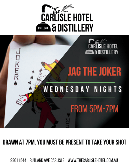 Jag The Joker | The Carlisle Hotel & Distillery
